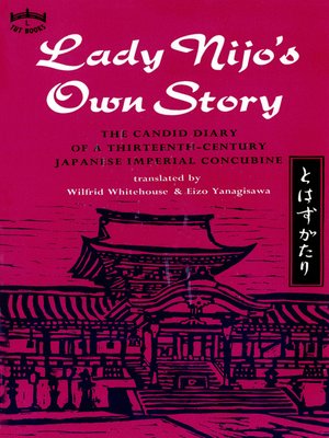 cover image of Lady Nijo's Own Story